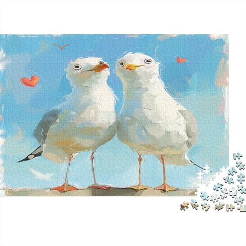 Möwe Puzzle 1000 Teile Erwachsene Puzzles Für Erwachsene Klassische Puzzles 1000 Teile Erwachsene Puzzlespiel Schwer Pädagogisches Spielzeug Erwachsene Kinder Puzzel 1000pcs (75x50cm) von CWBNA0RBN