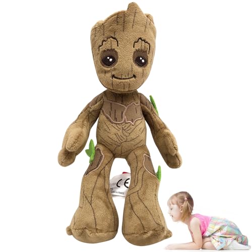 CWXCYVR Groot Plüschtier 22cm, Groot Spielzeug, Kinder Plüschtiere, Weiches Plüsch, Süß Plüschpuppe, Geschenke für Kinder Geburtstag Party Geschenk von CWXCYVR