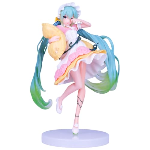 CWXCYVR HatsuneMiku Anime Figure 21 * 15cm Theme Anime Model Cute Handmade Figure Statue Doll Toy PVC Figure Collection Statue Ornaments Decoration Children Toy Doll Anime Fans Gift von CWXCYVR