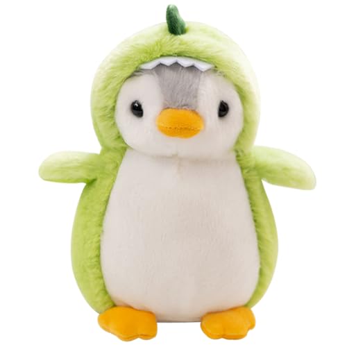 Penguin Plüschtier, Stofftier Spielzeug Penguin Kuscheltier Plüsch Puppe Stofftier Schmusetier Plüschtier Schlafkissen Wurfkissen Plüsch Tierische Stofftiere Geschenke für Kinder Mädchen (25cm) von CWXCYVR