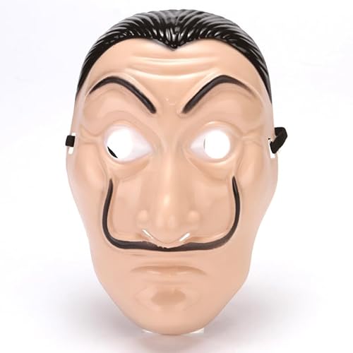 Salvador Dali-Maske für Kinder – Halloween-Maske für Erwachsene für Geldraub-Kostüm – Dali-Maske – La Casa De Papel-Maske für Halloween-Kostüme für Erwachsene, Karneval, Kostümparty, Halloween-Masken von CWXCYVR