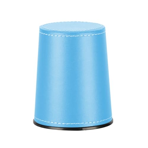 CYILPR PU Leder Würfel Tasse Flanell Innen Würfel Shaker Tasse Ruhig Shaker Tasse Kneipen Würfel Spiel Party Liefert Einfach Zu Verwenden von CYILPR