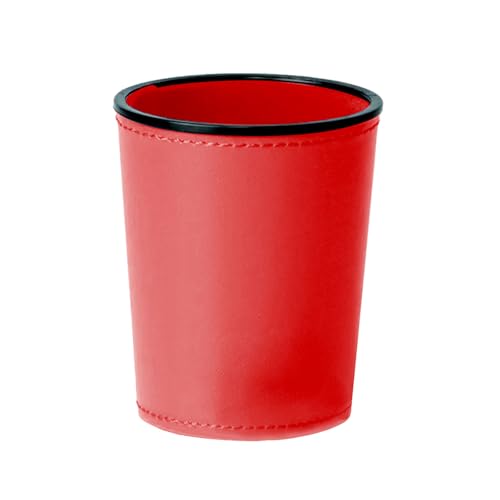 CYILPR PU Leder Würfel Tasse Flanell Innen Würfel Shaker Tasse Ruhig Shaker Tasse Kneipen Würfel Spiel Party Liefert Einfach Zu Verwenden von CYILPR