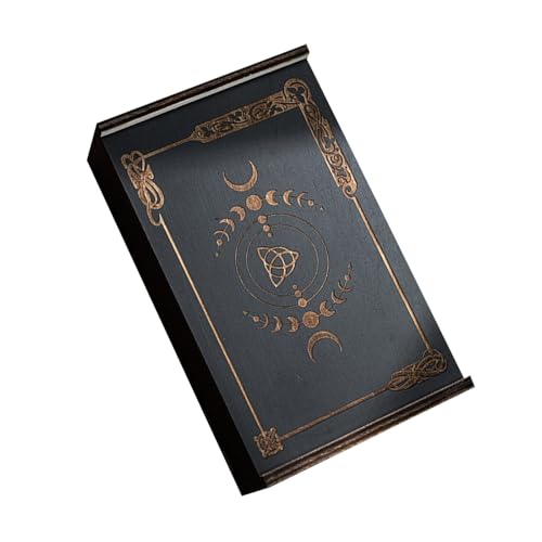 CYILPR Push Pull Tarot Karten Aufbewahrungsbox Aus Holz Tarot Karten Aufbewahrung Geschenke Etui Kleine Schmuckkästchen Tragbare Wahrsagerei Aufbewahrungsbox von CYILPR