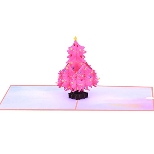 CYILPR Weihnachtskarten, 3D für Weihnachtsbaum, Überraschung, geheimnisvoll für Kinder, Mädchen, Jungen, Festival-Geschenk von CYILPR