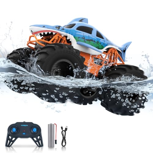 CYLION Ferngesteuertes Auto, 4WD 2.4 Ghz Monstertruck,1500mah Wasserdichtes RC Auto Spielzeug für drinnen und draußen Kinder Geschenk für Jungen Mädchen von CYLION