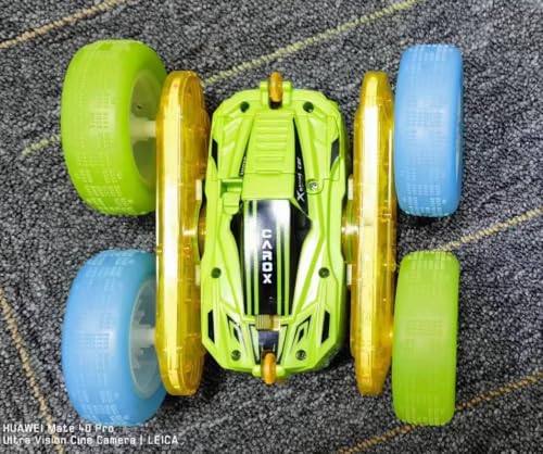 CYLION Ferngesteuertes Auto, 2.4Ghz Doppelseitig 360° drehbare RC Stunt Auto von CYLION