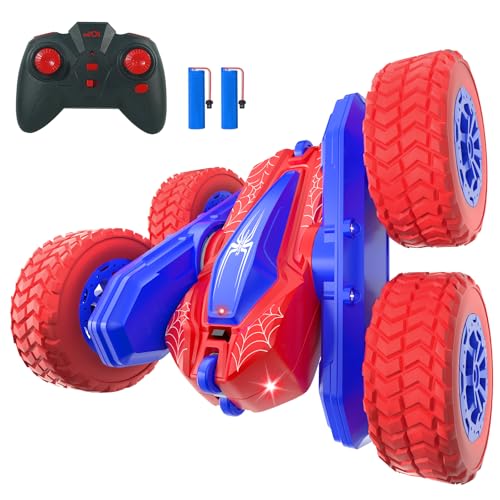 CYLION Ferngesteuertes Auto, 360° RC Auto Monstertruck mit Scheinwerfern, 4WD Off Road Auto Kinder Spielzeug für Kinder 5 6 7 8 9 10 11 12 von CYLION