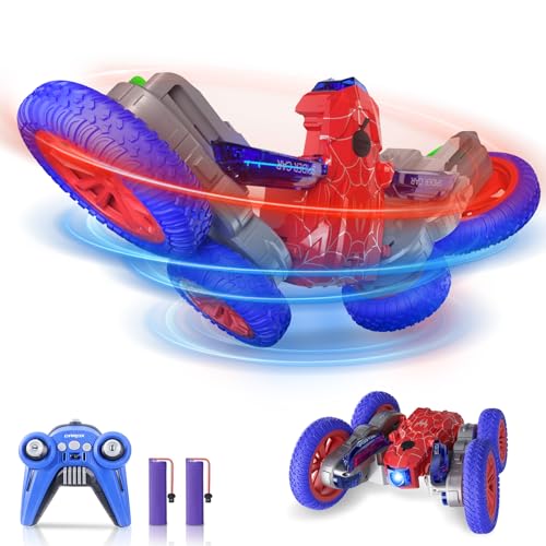 CYLION Ferngesteuertes Auto,2.4 Ghz 360° Flip RC Auto,40-60 Min Spielzeit, Kinder Spielzeug für Jungen 6-12 von CYLION