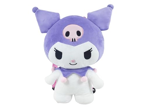 CyP Brands – Hello Kitty, Sanrio, Kuromi, Rucksack, Plüsch, Taschen, 3D-Figur, lila Farbe, offizielles Produkt CyP Brands – Hello Kitty, Sanrio, Kuromi, Rucksack, Plüsch, Taschen, 3D-Figur, lila Farbe, offizielles Produkt von CYPBRANDS