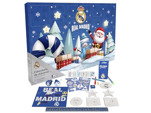 CyP Brands Real Madrid Adventskalender, Kalender, Geschenke, Weihnachten, Blau, Offizielles Produkt CyP Brands Real Madrid Adventskalender, Kalender, Geschenke, Weihnachten, Blau, Offizielles Produkt von CYPBRANDS