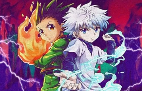 1000 Teile,Classic Japanese Anime Gon.Freecss,Colour Jigsaw Posters,Children's Lehrreich Spielzeugs Puzzle CYQFEZ MS493HD von CYQFEZ