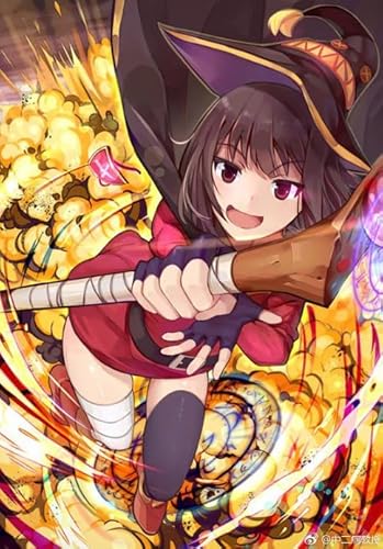 CYQFEZ Jigsaw 1000 Anime Megumin Puzzle Posters Spiele Für Erwachsene Und Kinder Lernspielzeug Wz201Yk von CYQFEZ