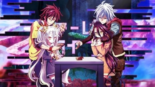 CYQFEZ Jigsaw 1000 Teile Anime No Game No Life Posters Puzzle Spiele Für Erwachsene Und Kinder Lernspielzeug Wz102Yk von CYQFEZ