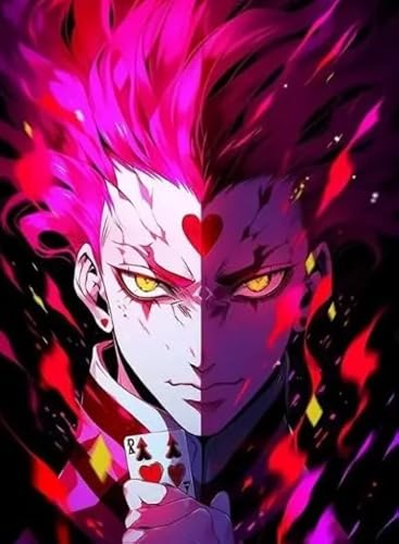 CYQFEZ Jigsaw Puzzle 1000 Pieces Anime Hisoka Posters Colorful Ability Game for The Whole Family Adult Dw195Zq von CYQFEZ