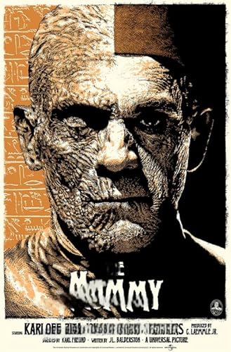 CYQFEZ Jigsaw Puzzle 1000 Pieces Film The Mummy Posters Colorful Ability Game for The Whole Family Adult Dw51Zq von CYQFEZ