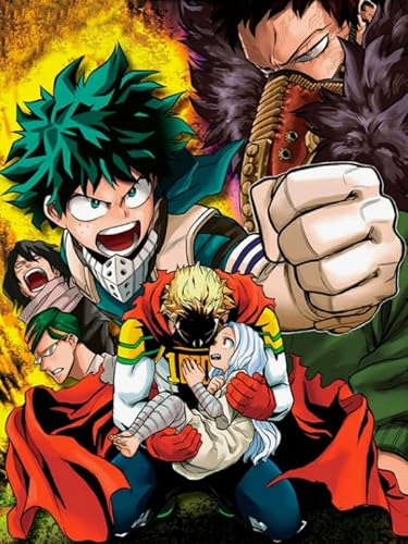 CYQFEZ Jigsaw Puzzle 1000 Teile Abenteuer Anime Midoriya Poster Holzpuzzle Home Stressabbau Spiel Nw203Zq von CYQFEZ