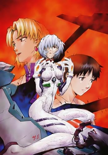 CYQFEZ Jigsaw Puzzle 1000 Teile Anime Evangelion Poster Aus Holz Buntes Geschicklichkeitsspiel Für Die Ganze Familie Erwachsene Xw57Np von CYQFEZ