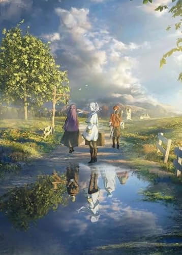 CYQFEZ Jigsaw Puzzle 1000 Teile Anime Frieren: Beyond Journey'S End Poster Hölzernes Buntes Geschicklichkeitsspiel Für Die Ganze Familie Erwachsene Pw143Xe von CYQFEZ