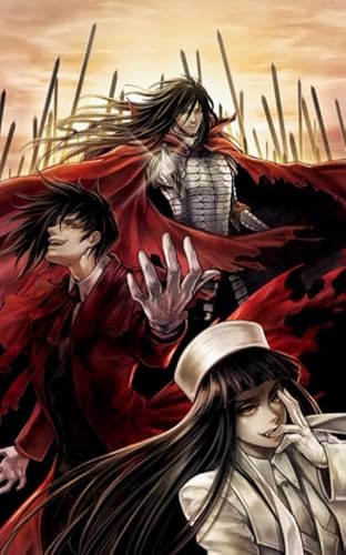 CYQFEZ Jigsaw Puzzle 1000 Teile Anime Hellsing Poster Holzpuzzle Haus Stressabbau Spiel Kz232Wp von CYQFEZ