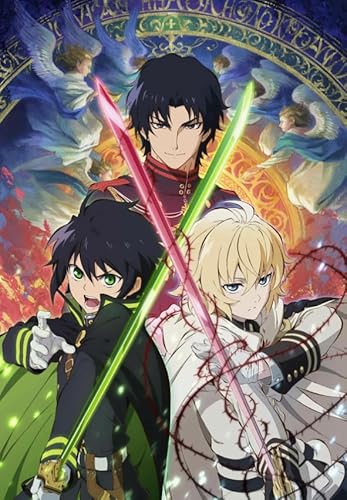 CYQFEZ Jigsaw Puzzle 1000 Teile Battle Anime Shinoa Hiiragi of The End Poster Holz Buntes Geschicklichkeitsspiel Für Die Ganze Familie Erwachsene Xw77Np von CYQFEZ