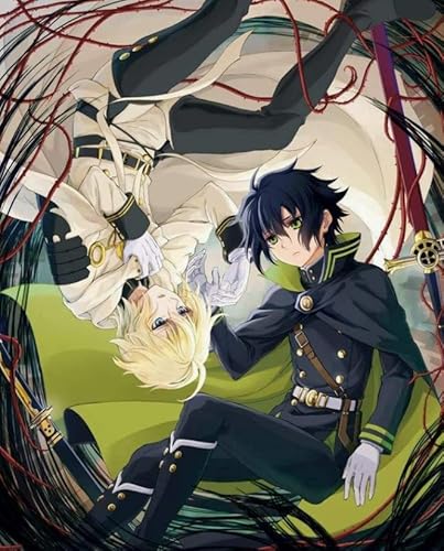 CYQFEZ Jigsaw Puzzle 1000 Teile Battle Anime Shinoa Hiiragi of The End Poster Holz Buntes Geschicklichkeitsspiel Für Die Ganze Familie Erwachsene Xw78Np von CYQFEZ