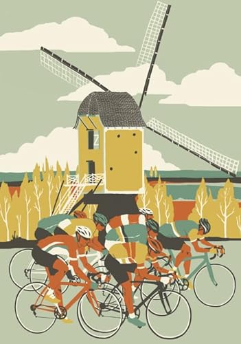 CYQFEZ Jigsaw Puzzle 1000 Teile Fahrrad Retro Art Poster Holzpuzzle Home Stressabbau Spiel Kz211Wp von CYQFEZ