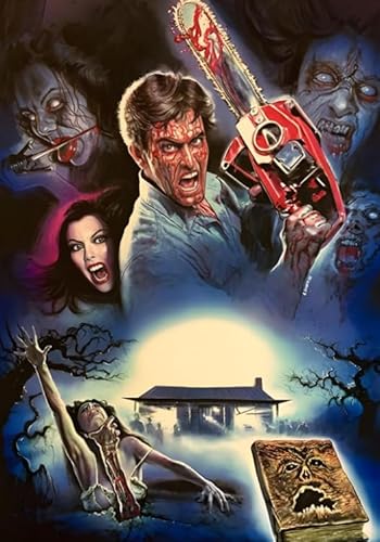 CYQFEZ Jigsaw Puzzle 1000 Teile Klassische Horrorfilme Poster Holzpuzzle Für Zuhause Stressabbau Spiel Kz76Wp von CYQFEZ