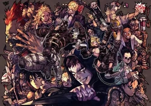 CYQFEZ Puzzle 1000 Stück Aus Holz Anime Dorohedoro Poster Buntes Geschicklichkeitsspiel Für Die Ganze Familie Erwachsene Pw271Xe von CYQFEZ