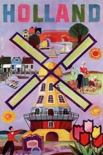 CYQFEZ Puzzle 1000 Stück Holland Stadt Reise Landschaft Poster Holzpuzzle Home Stressabbau Spiel Pw108Xe von CYQFEZ