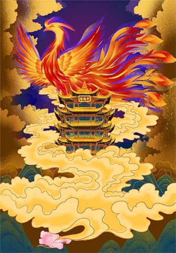 CYQFEZ Puzzle 1000 Teile ，Chinese Style Illustrations Birds,Buntes,Wand Kunst-Dekor,Pädagogisches Spielzeug Für Kinders ，Puzzles Für Senioren Erwachsenes Wz248Wk von CYQFEZ