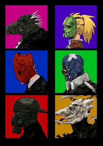 CYQFEZ Puzzle 1000 Teile Aus Holz Anime Dorohedoro Poster Buntes Geschicklichkeitsspiel Für Die Ganze Familie Erwachsene Pw273Xe von CYQFEZ