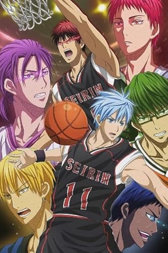 CYQFEZ Puzzle 1000 Teile Aus Holz Anime Kuroko's Basketball Poster Buntes Geschicklichkeitsspiel Für Die Ganze Familie Erwachsene Pw152Xe von CYQFEZ