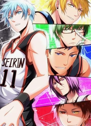 CYQFEZ Puzzle 1000 Teile Aus Holz Anime Kuroko's Basketball Poster Buntes Geschicklichkeitsspiel Für Die Ganze Familie Erwachsene Pw154Xe von CYQFEZ