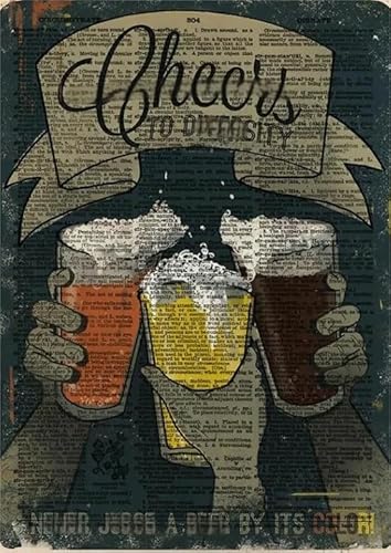 CYQFEZ Puzzle 1000 Teile - Beer Retro Posters Jigsaw - Colorful Ability Game for The Whole Family Adult Qz83Zp von CYQFEZ