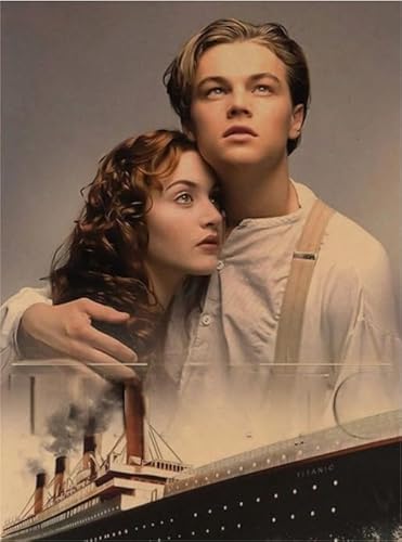 CYQFEZ Puzzle 1000 Teile Classic Love Film Titanic'S Posters for Adult Family Decompression Toy Wz231Yp von CYQFEZ