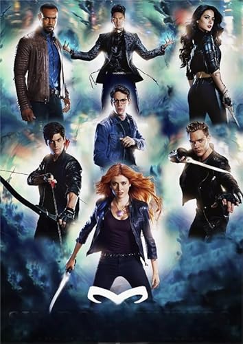 CYQFEZ Puzzle 1000 Teile Film Shadowhunterss Posters Puzzle Für Erwachsene Familie Dekompression Spiele Wz99Yp von CYQFEZ