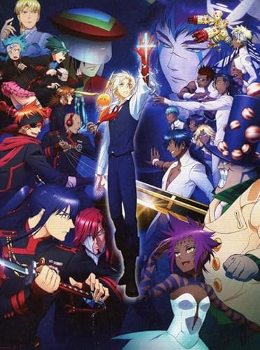 CYQFEZ Puzzle 1000 Teilen Classic Anime D.Gray-Man Posters Colorful Ability Game Für Die Ganze Familie Erwachsene Tk5Qz von CYQFEZ