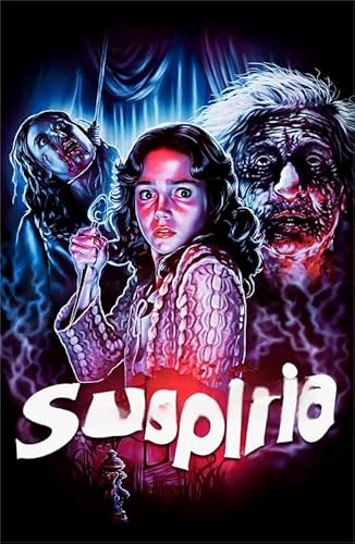 CYQFEZ Puzzle 1000 Teilen Film Suspirias Poster Colorful Ability Game Für Die Ganze Familie Erwachsene We72Zm von CYQFEZ