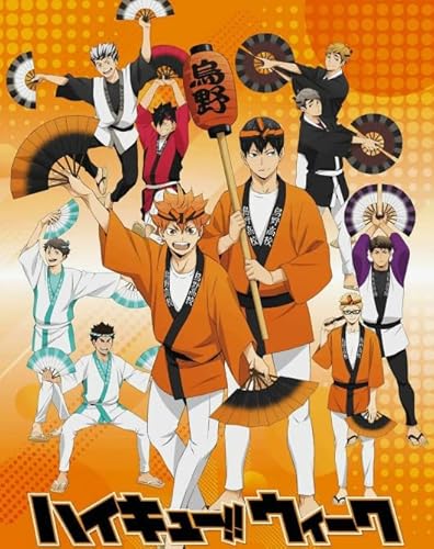 CYQFEZ Puzzle 1000 Teilen Japanese Classic Sports Anime Haikyuu!! Poster Spiel Für Zu Hause Zum Stressabbau Tk58Qz von CYQFEZ