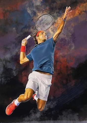 CYQFEZ Puzzle 1000 Teilen Tennis Poster Colorful Ability Game Für Die Ganze Familie Erwachsene Fx110Pv CYQFEZ Puzzle 1000 Teilen Tennis Poster Colorful Ability Game Für Die Ganze Familie Erwachsene Fx110Pv von CYQFEZ