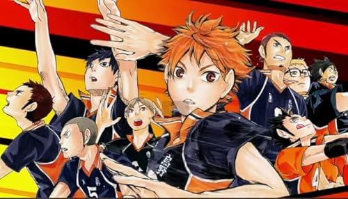 Japanese Anime Haikyuu Poster - Jigsaw 1000 Teile - Buntes - Dekompression Spielzeug - Erwachsene Challenge Game -Puzzles Für Erwachsene Kq36Zp von CYQFEZ