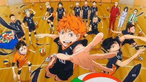 Japanese Anime Haikyuu Poster - Jigsaw 1000 Teile - Buntes - Dekompression Spielzeug - Erwachsene Challenge Game -Puzzles Für Erwachsene Kq37Zp von CYQFEZ