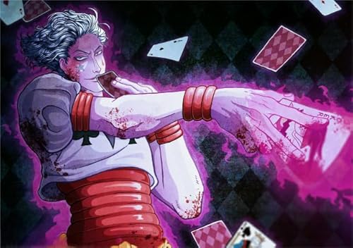 Japanese Animes Hunterss Hisoka - Puzzles 1000 Stück - Colourful - Lustiges Puzzle-Spielzeug Für Erwachsenes - Lernspielzeug Für Kinder - Wand Kunst Dekoration Xw287Ap von CYQFEZ