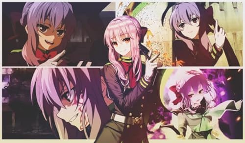 Japanese Animes Shinoa Hiiragi of The End Posters - Puzzles 1000 Stück - Puzzle Spielzeug Für Kinder - Wand Kunst Dekoration Xw127Ap von CYQFEZ