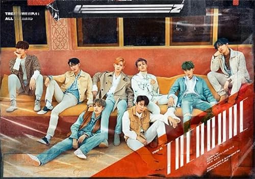 Korean Boyband Ateezs,1000 Teile,Jigsaw Spiel, Erwachsene Lehrreich Spielzeug Posters Memory Spiels for The Elderly CYQFEZ MS163HD von CYQFEZ