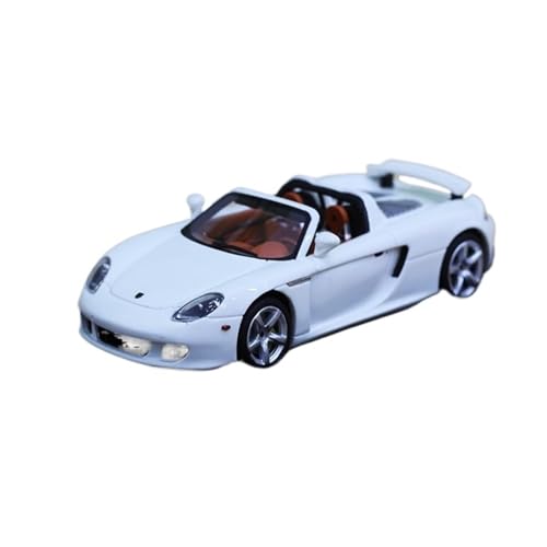 Mini Auto Spielzeug 1:64 für Porsche Carrera Carrera GT Cabrio Harz Auto Modell Weiß Klassische Fahrzeug Desktop Display Wohnkultur Mini Auto Spielzeug 1:64 für Porsche Carrera Carrera GT Cabrio Harz Auto Modell Weiß Klassische Fahrzeug Desktop Display Wohnkultur von CYQOCD
