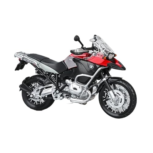 Miniatur Motorfahrzeug Modelle 1/12 Für BMW R1200 GS Spielzeugmodell Simulation Legierung Motorrad Rennwagen Sammlung Display Druckguss-Nachbildung von CYQOCD