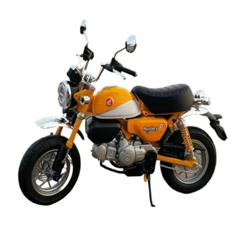 Miniatur Motorfahrzeug Modelle 1/12 Für Honda Monkey 125 Legierung Motorrad Modell Motorrad Spielzeug Modell Fahrzeug Hobby Auto Sammlung Druckguss-Nachbildung von CYQOCD