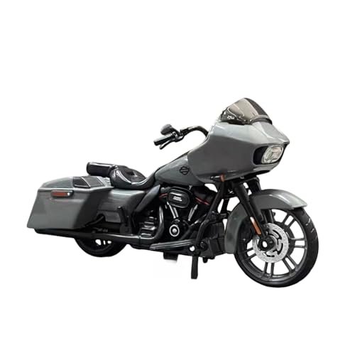 Miniatur Motorfahrzeug Modelle 1/18 Für Harley-Davidson 2018 CVO Road Glide Edition Motorradmodell Überraschungsornamente Druckguss-Nachbildung von CYQOCD